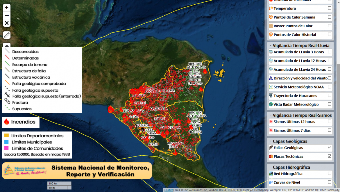 Geo visor de bosques y alertas tempranas de deforestación