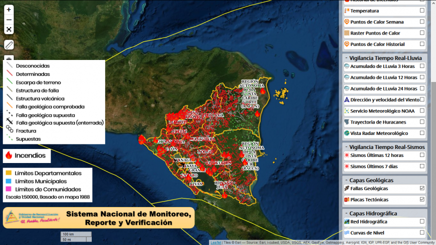 Geo visor de bosques y alertas tempranas de deforestación